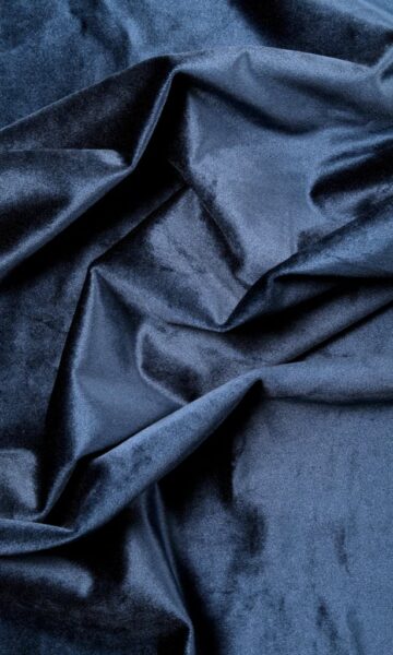 Blue Custom Drapes For Living Room