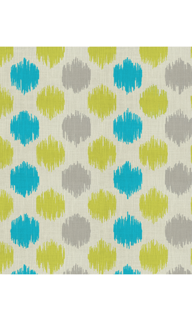 Printed Window Curtains Online I Blue/ Green/ Grey I Spiffy Spools