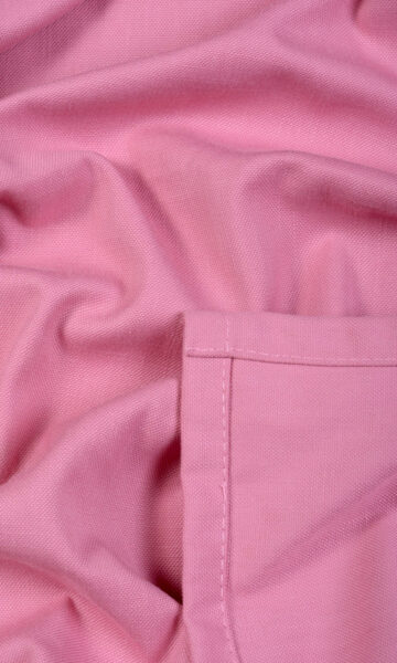 Pink Cotton Custom Roman Blinds