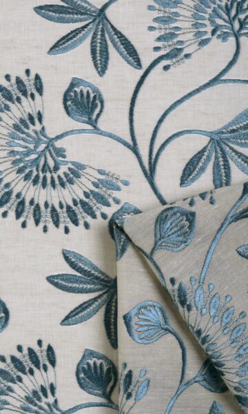 Floral Custom Curtains