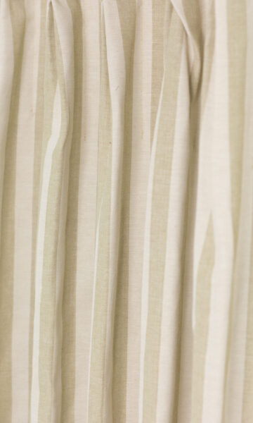 Striped Custom Drapery & Roman Blinds
