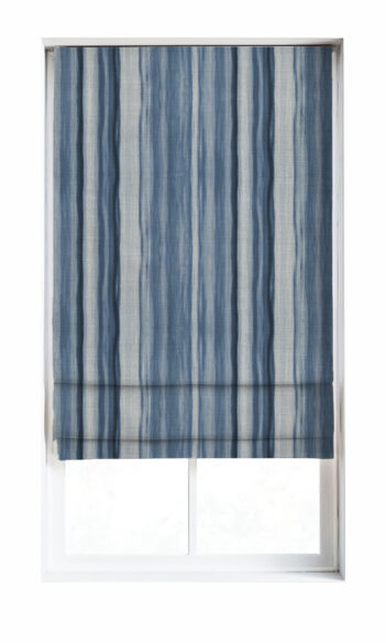 Abstract Custom Roman Blinds For Living Room