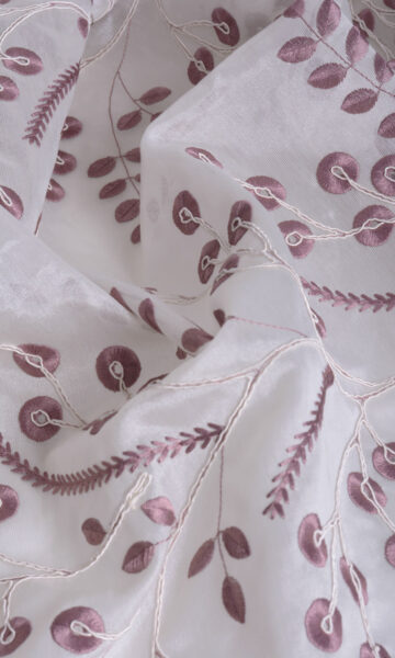 Floral Custom Roman Shades