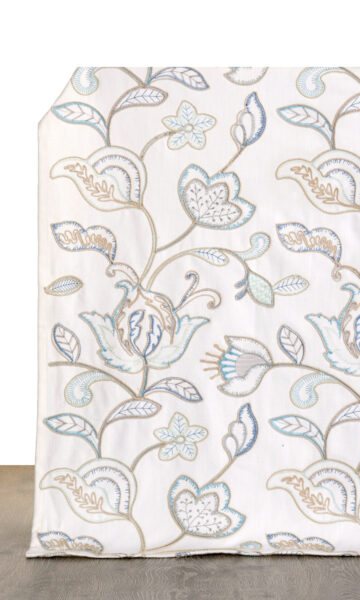 Affordable Floral Printed Extra Long Drapes For Living Room