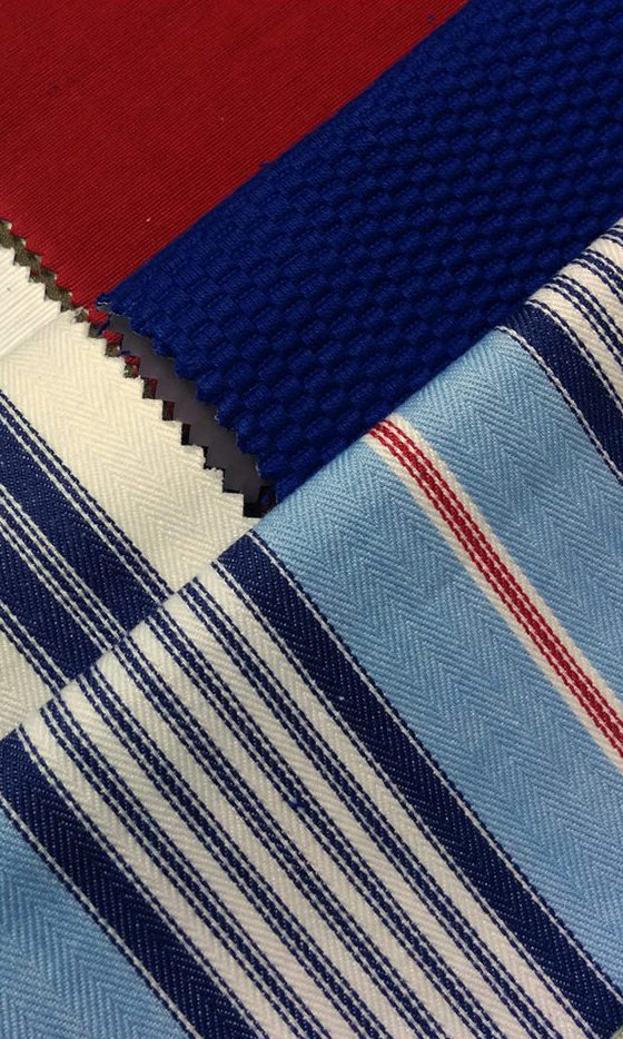 'Chelsea Blue' Custom Cotton Fabric Sample (Blue)