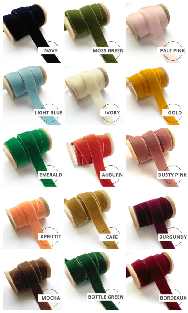 Custom Curtains and Drapes with Velvet Ribbon Trim I Spiffy Spools