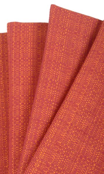 Orange Custom Drapery