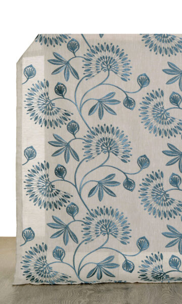 Affordable Floral Printed Extra Long Drapes
