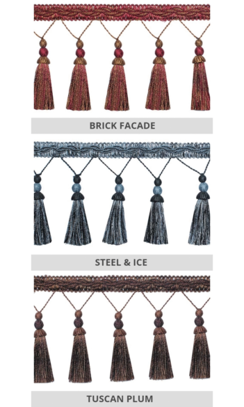 Tassel Trims For Fake Shades And Curtains