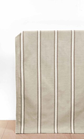 Striped Extra Long Custom Curtain