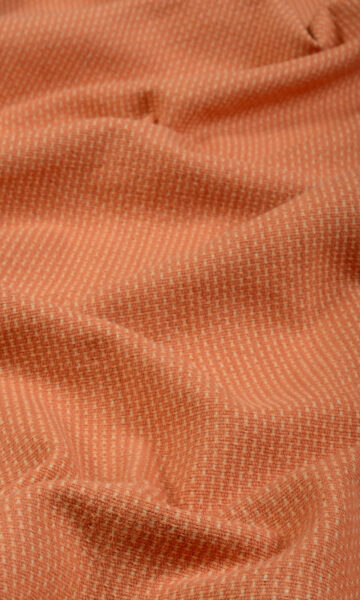Orange Custom Roman Blinds For Living Room
