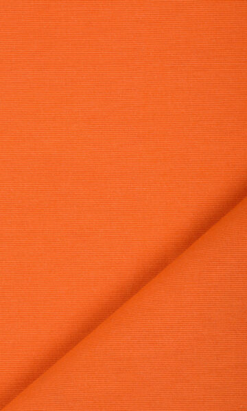 Orange Cotton Custom Drapes