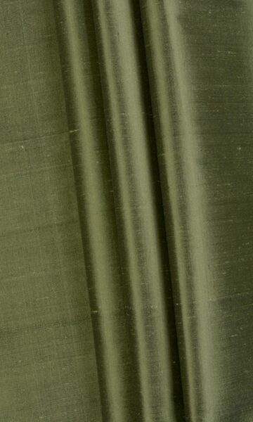 Green Custom Roman Shades & Curtains