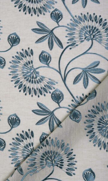 Floral Printed Custom Drapes