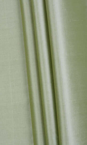 'Jeledon' Shantung Silk Custom Roman Shades (Celadon Green) - Image 7