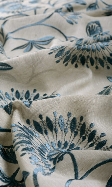 Floral Custom Drapery