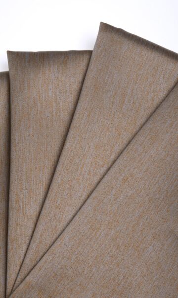 Brown Custom Drapery & Roman Blinds
