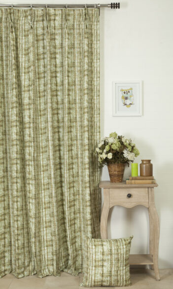 Printed Cotton Extra Long Custom Curtains