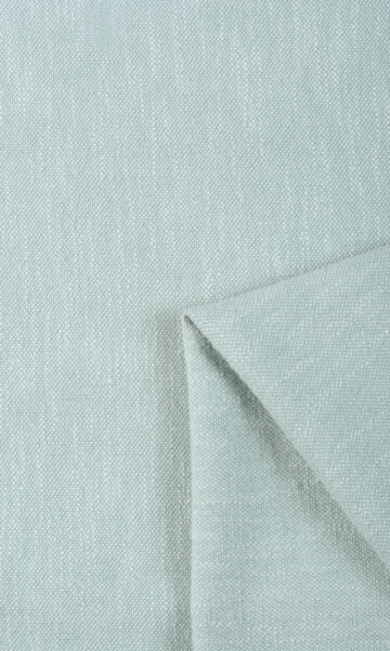 Blue Cotton Custom Roman Blinds For Bedroom