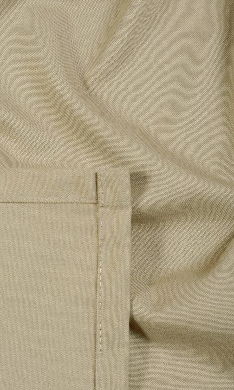 'Avarakta' Made to Measure Cotton Drapery (Beige Brown)