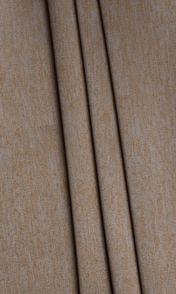 Brown Custom Drapery & Roman Blinds