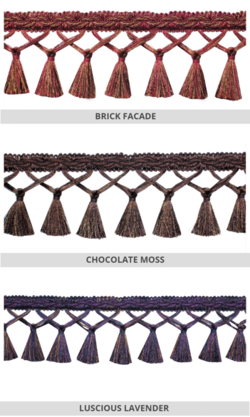 Tassel Trims For Roman Shades And Drapes