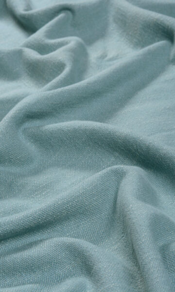 Blue Cotton Custom Roman Blinds