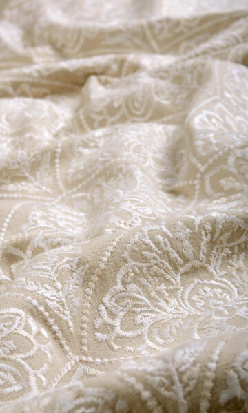 Affordable Floral Embroidery Drapes