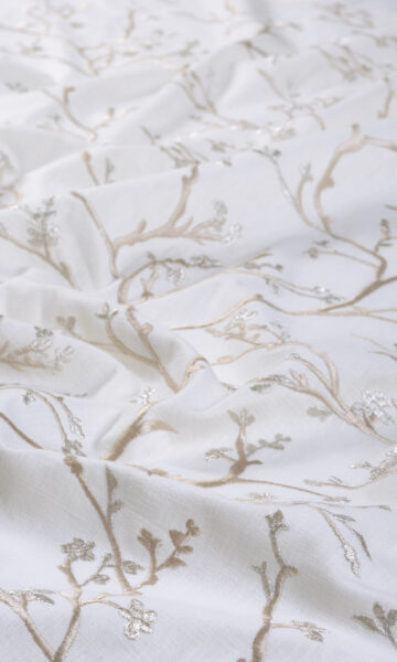 White Custom Extra Long Custom Drapes