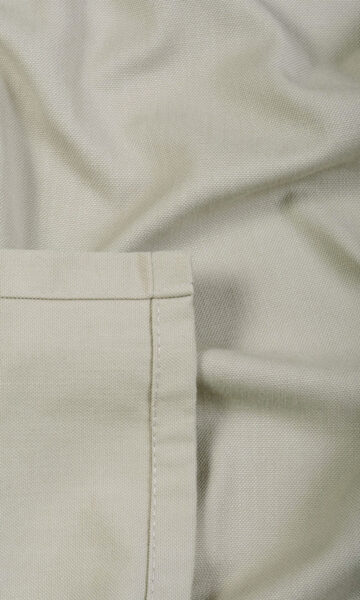 Beige Custom Curtains & Roman Shades