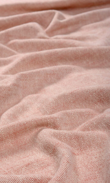 Pink Cotton Custom Drapes