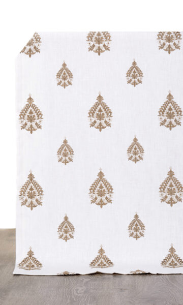 White Custom Window Treatments