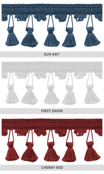 Tassel Trims For Fake Shades & Panels