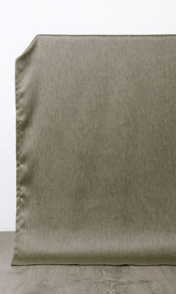 Beige Custom Curtains & Roman Shades