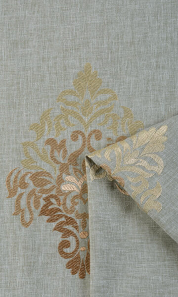 Floral Bedroom Custom Drapes