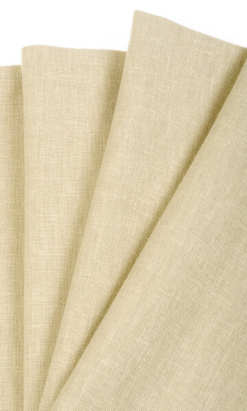 Beige Custom Curtains & Roman Shades