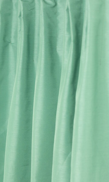 Blue Silk Custom Valance