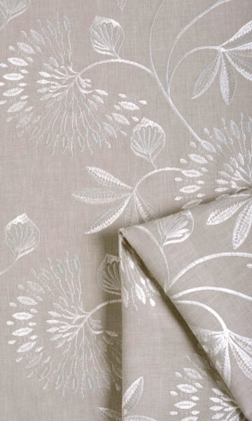 Grey Sheer Extra Long Custom Curtains