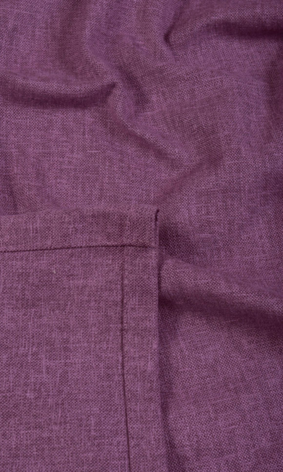 'Texted Viola' Custom Size Window Shades (Lilac Purple)