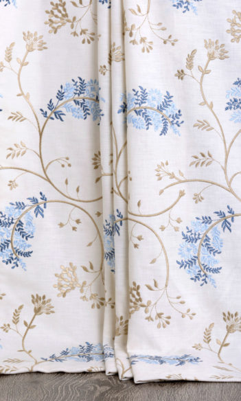 Cotton Curtains Window Ds I Any, Blue And White Curtains Uk