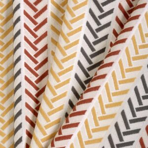 Striped Custom Drapes For Bedroom