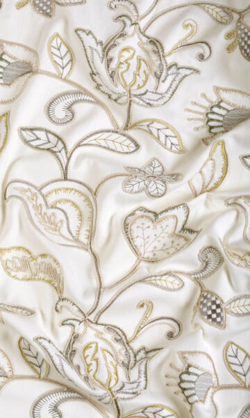 Affordable Floral Embroidery Curtains
