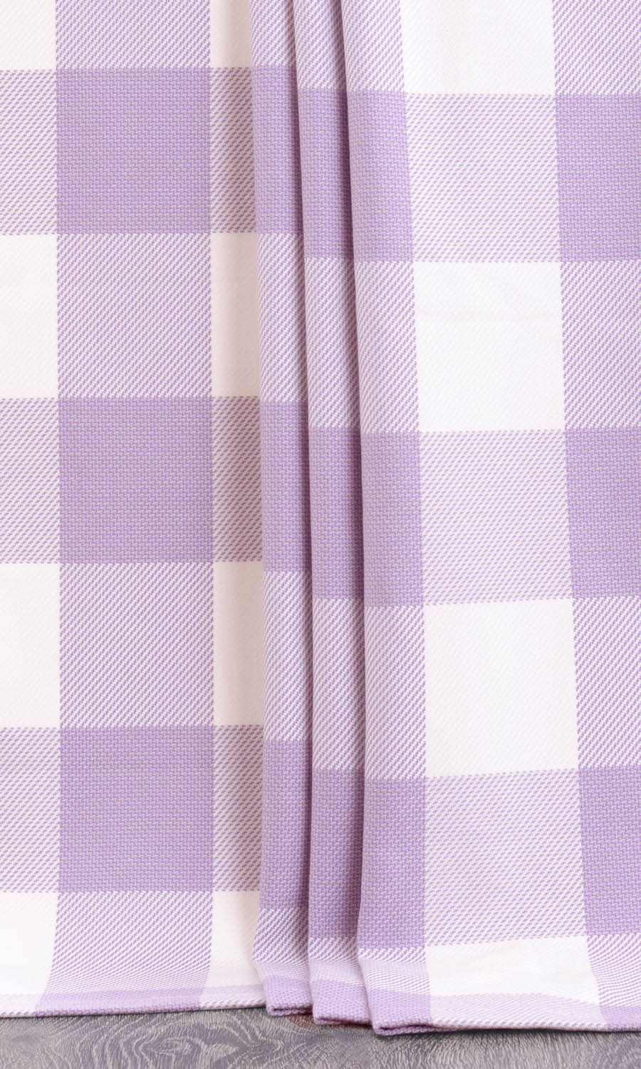 'Lavanta' Buffalo Plaid Shades (Purple/ Pale Purple/ White)