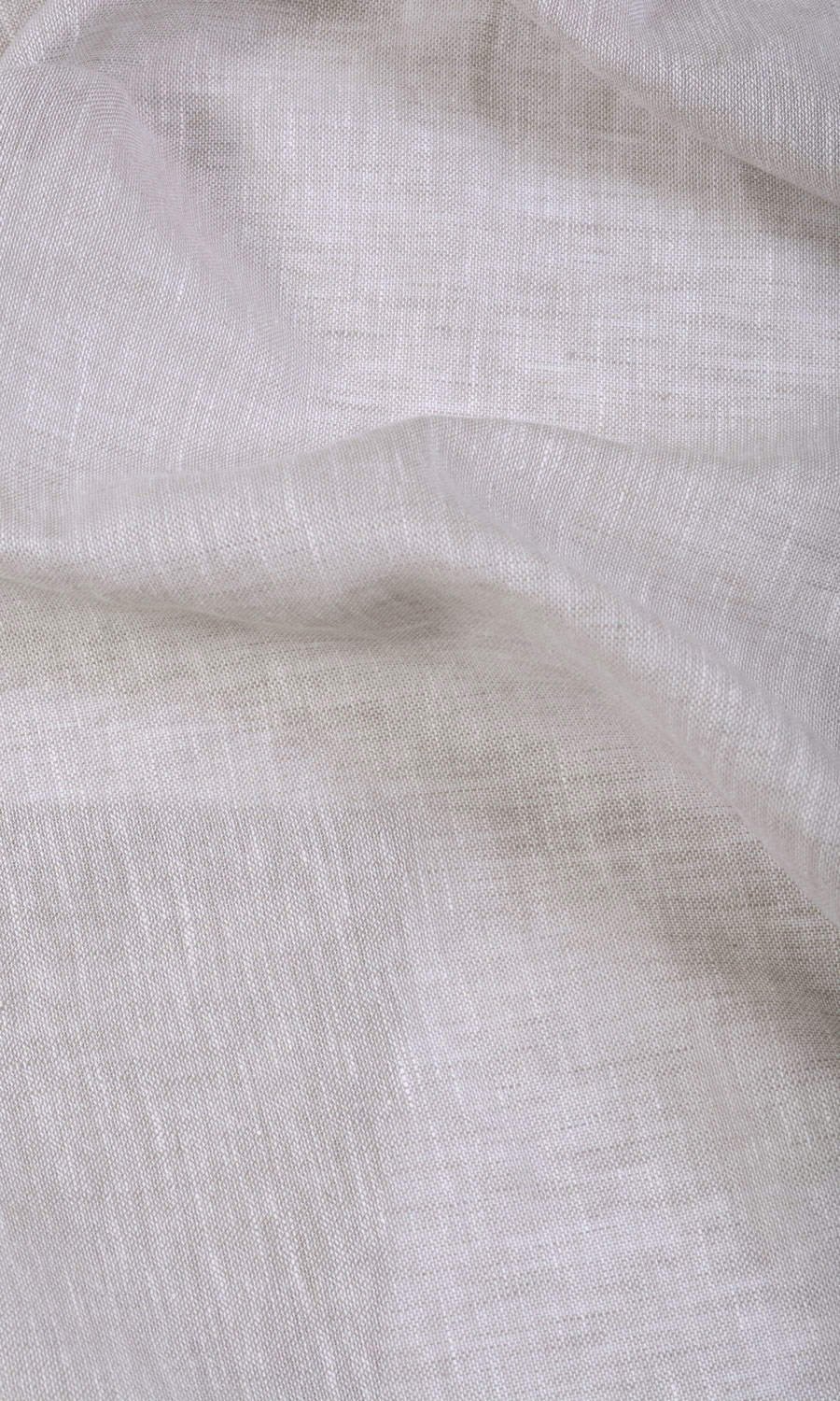 'Ena' Linen Sheer Window Curtains (Ash Gray/ Abalone Gray)