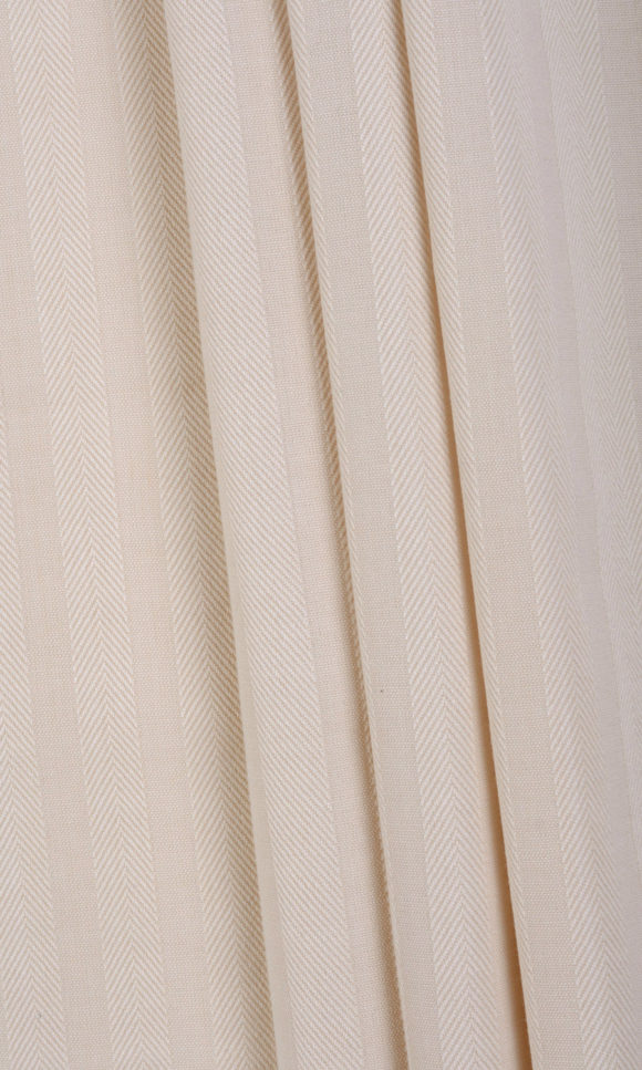 'Cameo Cream' Custom Cotton Window Curtains (Ivory Cotton)