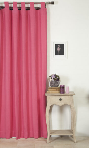 Pink Custom Curtains
