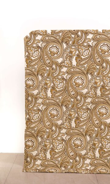 Damask Custom Drapes & Roman Shades