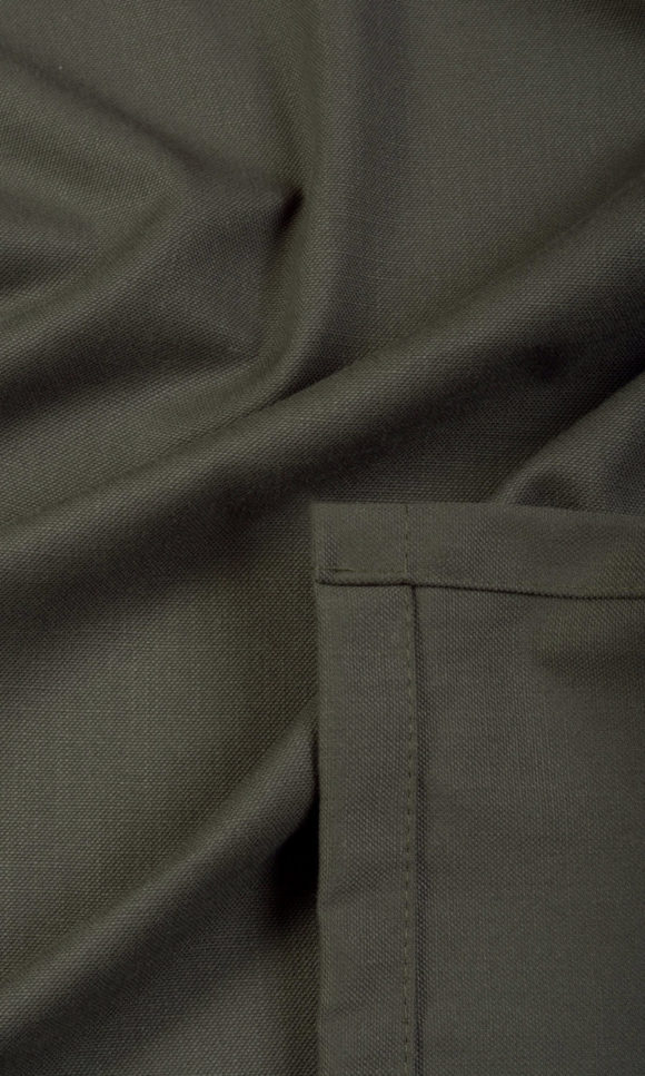 'Szar' Linen Rich Custom Size Window Shades (Charcoal Grey)