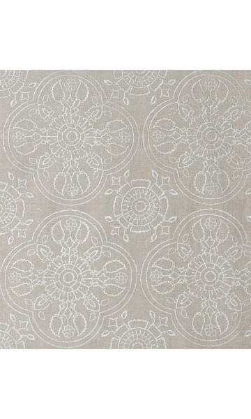 Brown Floral Printed Custom Drapes For Dining Room