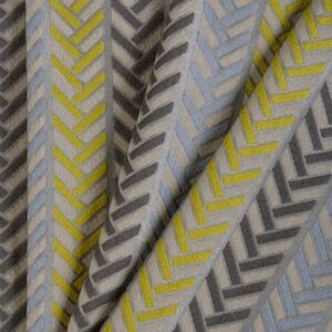 Striped Custom Roman Shades